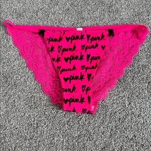 Vintage Victoria’s Secret PINK String Bikini Panties